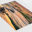 Goldenes Toskana Landschaftsbild Wandbild: Dein Stück Italien für Zuhause! - posterfolio.de