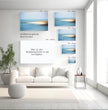 Beeindruckendes Abstraktes Maritimes Wandbild: Der perfekte Blickfang für Dein Zuhause! - posterfolio.de