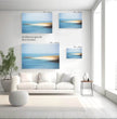 Beeindruckendes Abstraktes Maritimes Wandbild: Der perfekte Blickfang für Dein Zuhause! - posterfolio.de