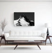 Majestätisches Großglockner Wandbild: Dein alpiner Blickfang in Schwarz-Weiß! - posterfolio.de