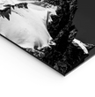 Majestätisches Großglockner Wandbild: Dein alpiner Blickfang in Schwarz-Weiß! - posterfolio.de