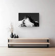Majestätisches Großglockner Wandbild: Dein alpiner Blickfang in Schwarz-Weiß! - posterfolio.de