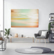 Abstraktes maritimes Wandbild: Traumhafte Strandszene in deinem Zuhause! - posterfolio.de