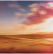 Abstraktes Wandbild Florianópolis: Brasilianische Strandlandschaft zum Sonnenuntergang - posterfolio.de