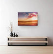Abstraktes Wandbild Florianópolis: Brasilianische Strandlandschaft zum Sonnenuntergang - posterfolio.de