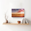Abstraktes Wandbild Florianópolis: Brasilianische Strandlandschaft zum Sonnenuntergang - posterfolio.de