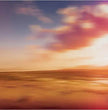 Abstraktes Wandbild Florianópolis: Brasilianische Strandlandschaft zum Sonnenuntergang - posterfolio.de