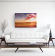 Abstraktes Wandbild Florianópolis: Brasilianische Strandlandschaft zum Sonnenuntergang - posterfolio.de
