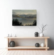 Toskana Wandbild: Sanfte Hügel und Nebelmorgen bei San Gimignano - posterfolio.de