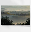 Toskana Wandbild: Sanfte Hügel und Nebelmorgen bei San Gimignano - posterfolio.de