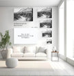Bretagne Wandbild: Zeitlose Strandlandschaft in Schwarz-Weiß - posterfolio.de