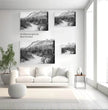 Bretagne Wandbild: Zeitlose Strandlandschaft in Schwarz-Weiß - posterfolio.de