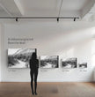 Bretagne Wandbild: Zeitlose Strandlandschaft in Schwarz-Weiß