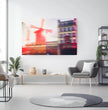 Moulin Rouge Paris Wandbild: Künstlerische Szene für dein Zuhause - posterfolio.de