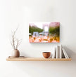 Arc de Triomphe Abstraktes Wandbild: Paris in Rosarotem Glanz - posterfolio.de