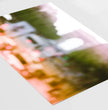 Arc de Triomphe Abstraktes Wandbild: Paris in Rosarotem Glanz - posterfolio.de