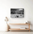 Zaun am Strand Wandbild: Stille der Bretagne in Schwarz-Weiß - posterfolio.de