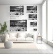 Zaun am Strand Wandbild: Stille der Bretagne in Schwarz-Weiß - posterfolio.de
