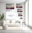 Wilde Küste Portugal Wandbild: Atlantik in dramatischer Dämmerung - posterfolio.de