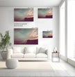 Wilde Küste Portugal Wandbild: Atlantik in dramatischer Dämmerung - posterfolio.de