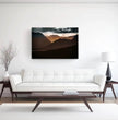 Highlands Schottland Wandbild: Dramatischer Sonnenuntergang über den Berggipfeln - posterfolio.de