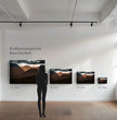 Highlands Schottland Wandbild: Dramatischer Sonnenuntergang über den Berggipfeln - posterfolio.de