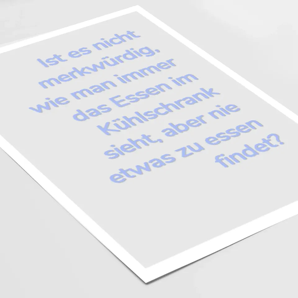 Dein lustiges Highlight: Gestalte Dein personalisiertes Poster!