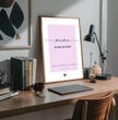 Mama, du bist die Beste! Personalisierbares Poster in Pastelltönen - Einzigartiges Geschenk für die beste Mama - posterfolio.de