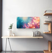 Panorama Wandbild: Abstrakte Lichter für ein elegantes Ambiente - posterfolio.de