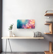 Panorama Wandbild: Abstrakte Lichter für ein elegantes Ambiente - posterfolio.de