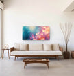 Panorama Wandbild: Abstrakte Lichter für ein elegantes Ambiente - posterfolio.de