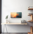 Traumhafter Sonnenuntergang: Panorama Wandbild mit Meereslandschaft - posterfolio.de