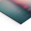 Panorama Wandbild: Stadtlichter im Wasser bei Dämmerung - posterfolio.de