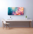 Panorama Wandbild: Abstrakte Lichter für ein elegantes Ambiente - posterfolio.de