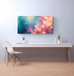 Panorama Wandbild: Abstrakte Lichter für ein elegantes Ambiente - posterfolio.de