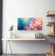 Panorama Wandbild: Abstrakte Lichter für ein elegantes Ambiente - posterfolio.de
