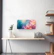 Panorama Wandbild: Abstrakte Lichter für ein elegantes Ambiente - posterfolio.de