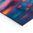 Panorama Wandbild: Nächtliche Stadtlichter in surrealem Glanz - posterfolio.de
