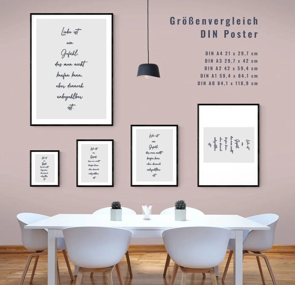 Einzigartiges Liebesbeweis: Personalisiertes Hochzeitsposter