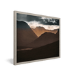 Highlands Schottland Wandbild: Dramatischer Sonnenuntergang über den Berggipfeln - posterfolio.de