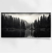 Mystisches Panoramabild: Stille und Schönheit in deinem Zuhause! - posterfolio.de