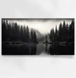 Mystisches Panoramabild: Stille und Schönheit in deinem Zuhause! - posterfolio.de