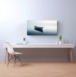 Sanfte Stille “Holzboot” – Dein beruhigendes Panoramabild für deine Wand - posterfolio.de