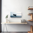 Sanfte Stille “Holzboot” – Dein beruhigendes Panoramabild für deine Wand - posterfolio.de
