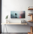 Mystische Panoramabilder – Neblige Straßenszenen für dein Zuhause - posterfolio.de