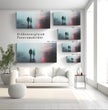 Mystische Panoramabilder – Neblige Straßenszenen für dein Zuhause - posterfolio.de