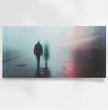 Mystische Panoramabilder – Neblige Straßenszenen für dein Zuhause - posterfolio.de