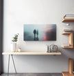 Mystische Panoramabilder – Neblige Straßenszenen für dein Zuhause - posterfolio.de