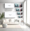 Mystische Panoramabilder – Neblige Straßenszenen für dein Zuhause - posterfolio.de