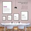 Dein personalisiertes Definition Poster 